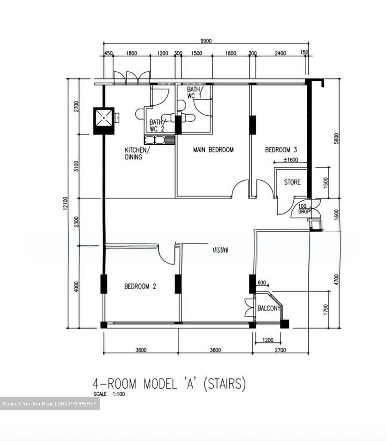 Blk 413 Serangoon Central (Serangoon), HDB 4 Rooms #579709791